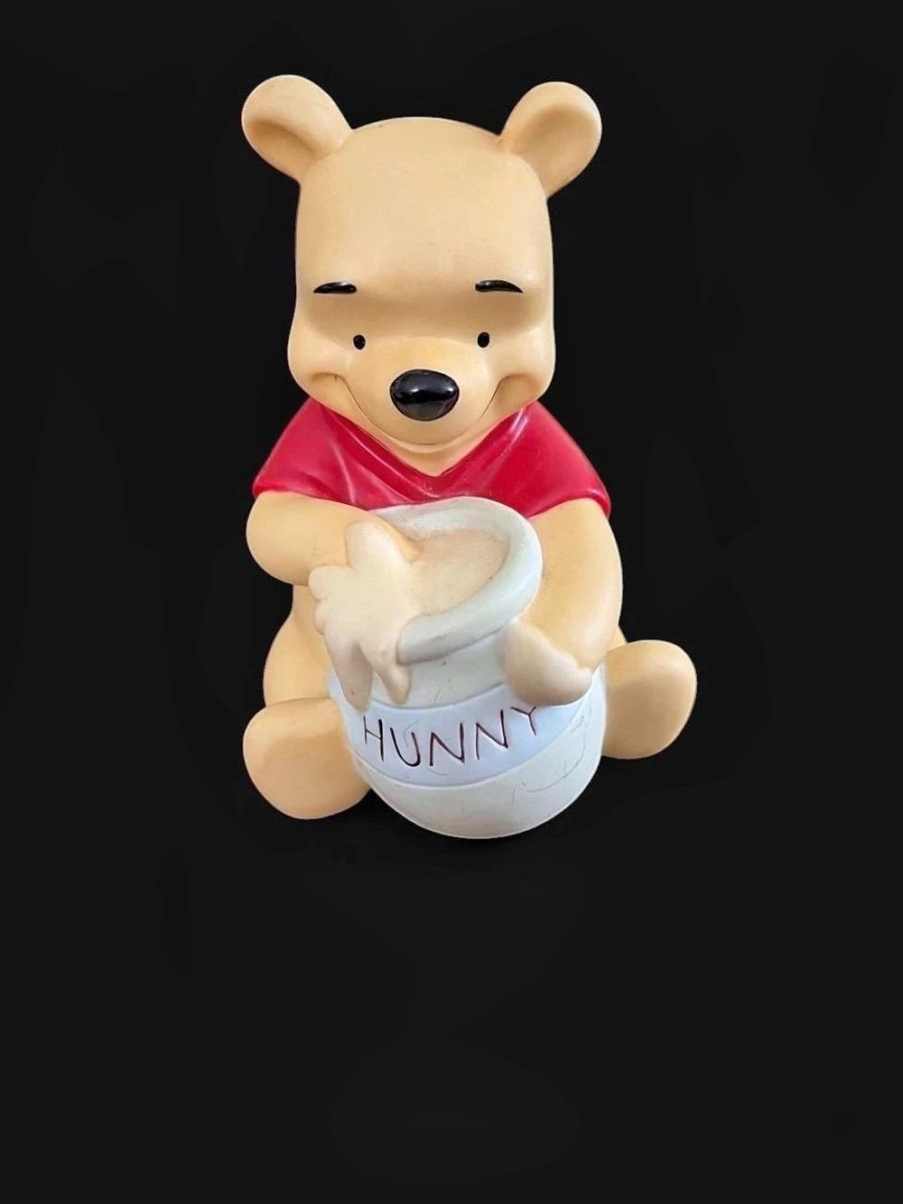 Disney Winnie the Pooh with Hunny Pot Ceramic Figurine